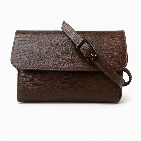 کیف رودوشی زنانه چرم طبیعی