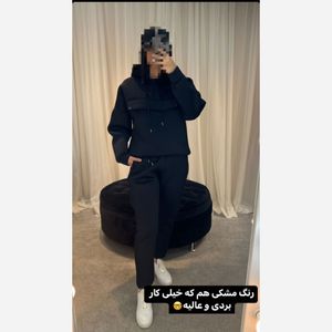 خرید انلاین ست هودی شلوار زنانه فری سایز