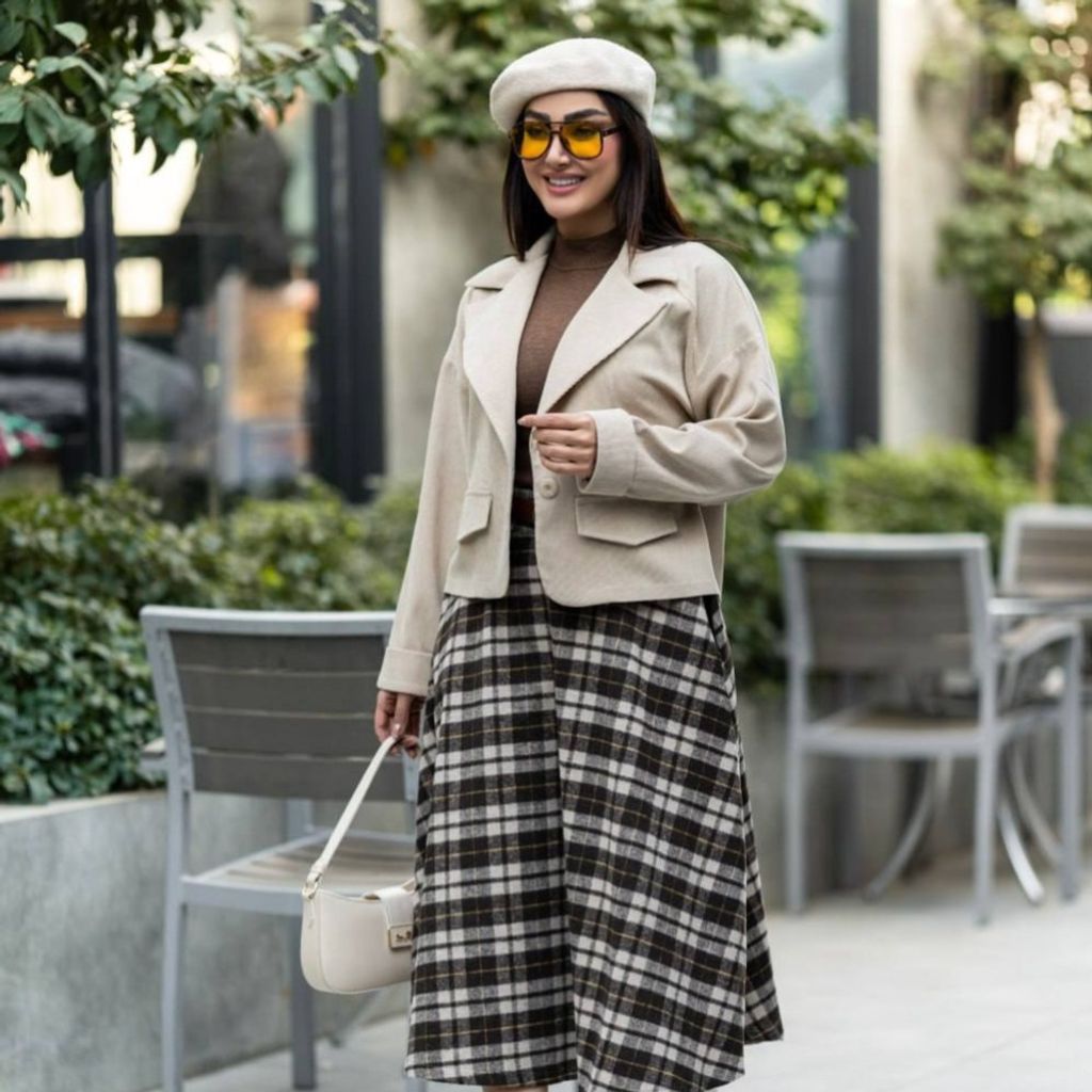 مشخصات کت و دامن آوین