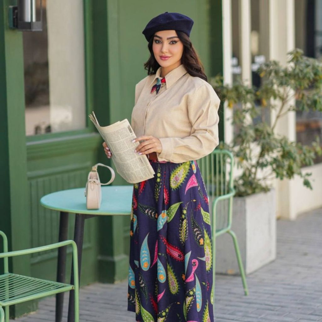 قیمت شومیز و دامن نارگل