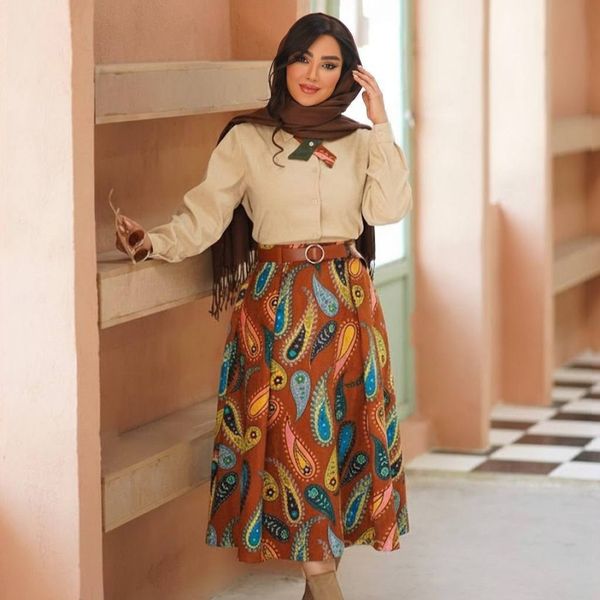 شومیز و دامن نارگل