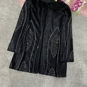 کت نگینی مخمل