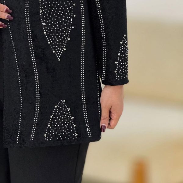 کت نگینی مخمل