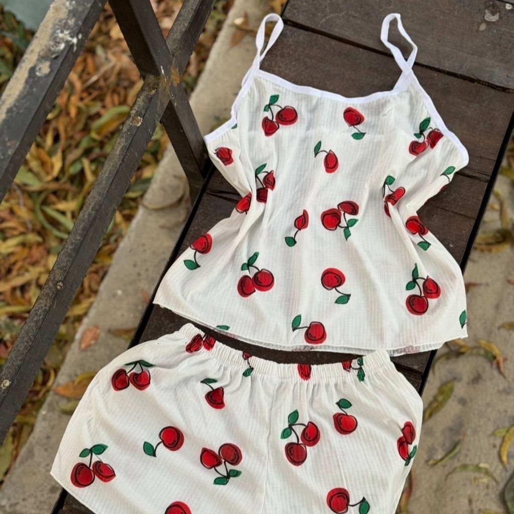 قیمت ارزان تاپ و شلوارک نخی