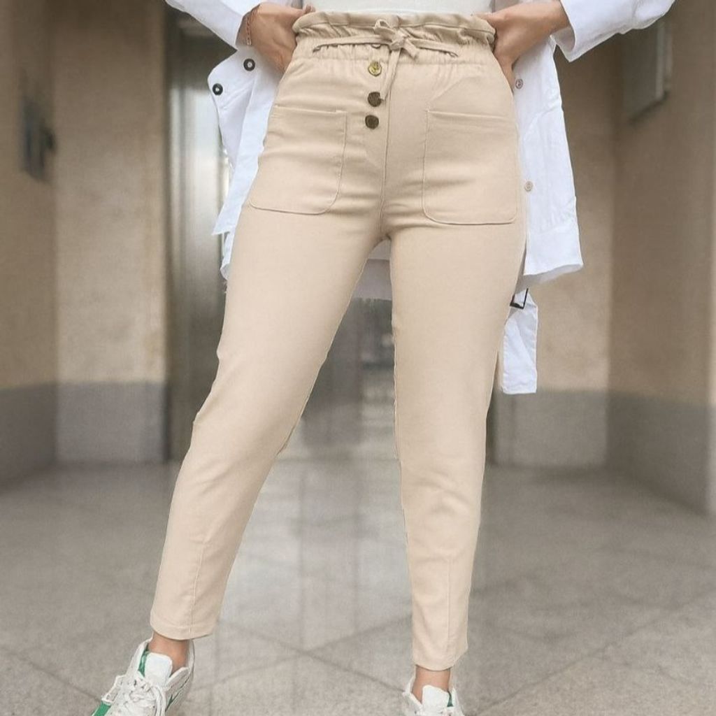 قیمت : شلوار کمر هویجی جنس : کتان