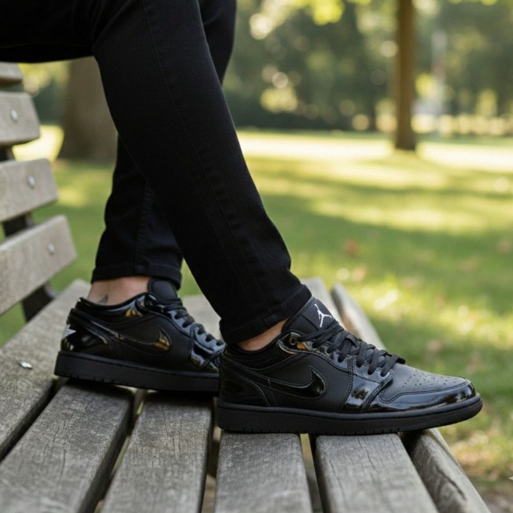 خرید آنلاین کتانی نایک جردن وان لو ورنی Nike jordan low