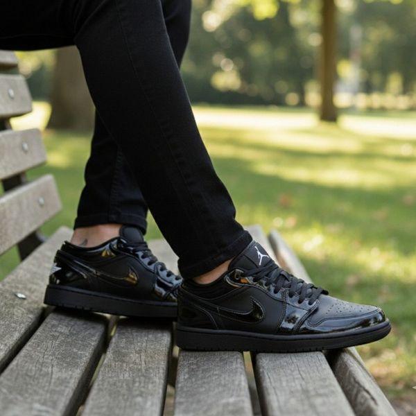 کتانی جردن وان لو ورنی Nike jordan low