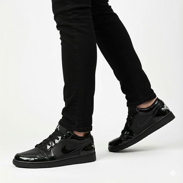 کتانی جردن وان لو ورنی Nike jordan low