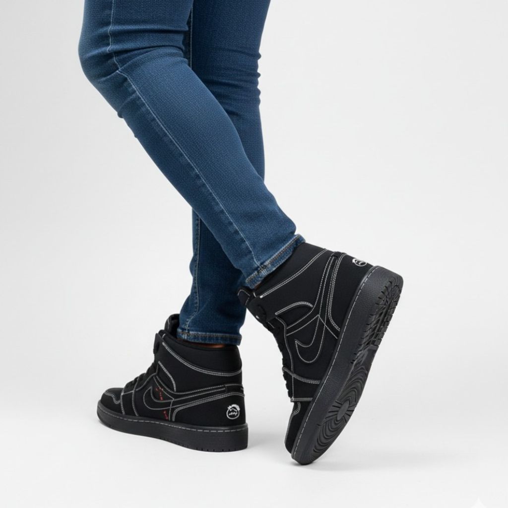 قیمت ارزان کتانی ساقدار بزرگپا ترویس بلک فانتوم Black Phantom Travis