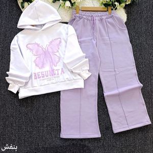 خرید اینترنتی ست هودی شلوار بگ پروانه