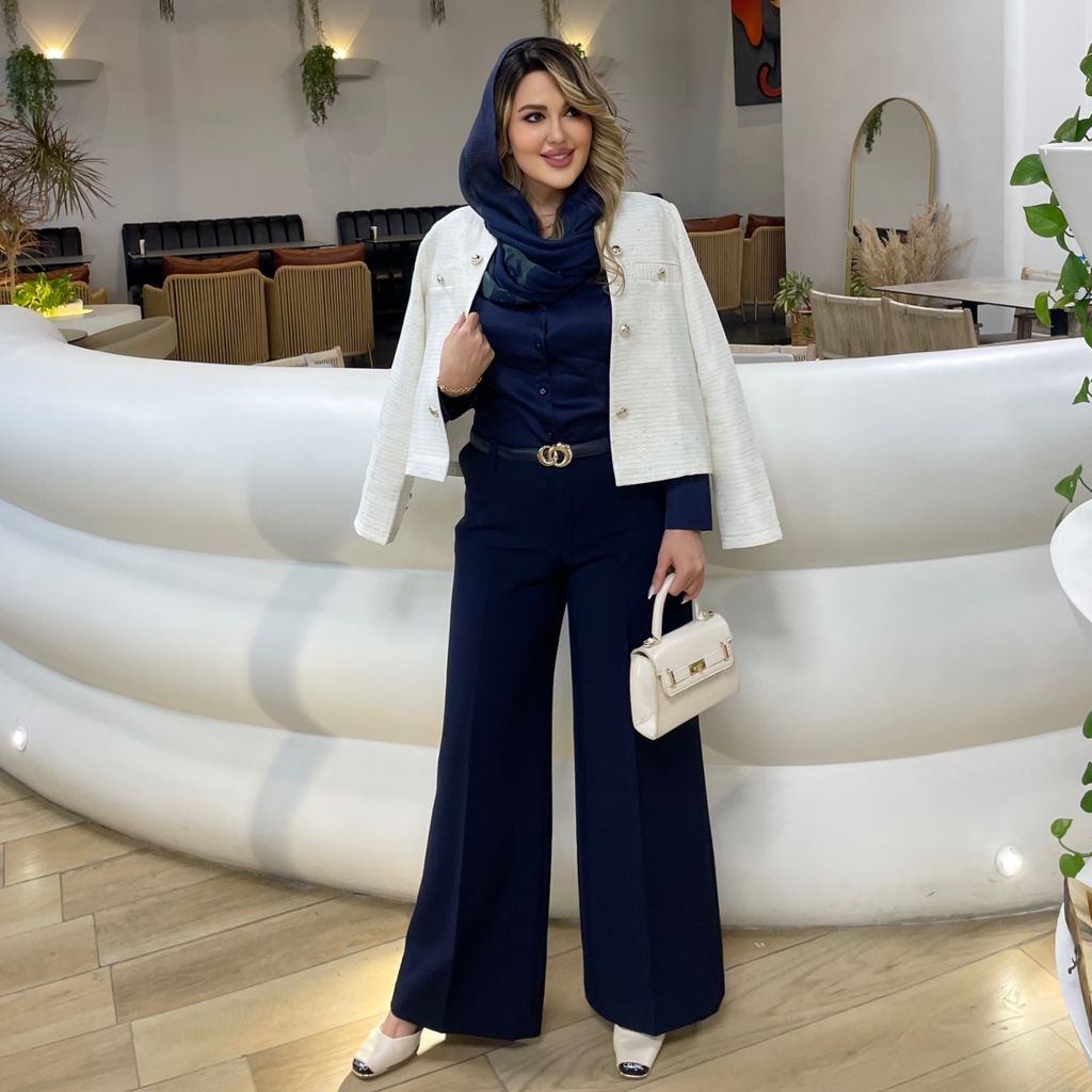 خرید اینترنتی کراپ کت لـمیر (کالکشن فروزان نریمیسا)