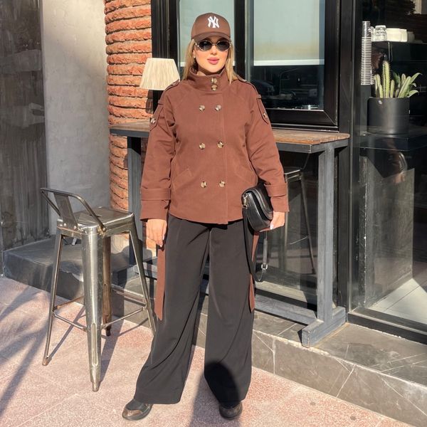 ترنچ کت آوان (کالکشن فروزان نریمیسا)