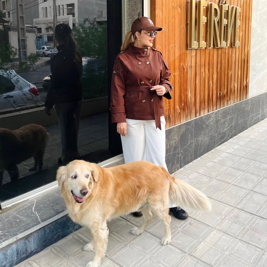 قیمت ترنچ کت آوان (کالکشن فروزان نریمیسا)