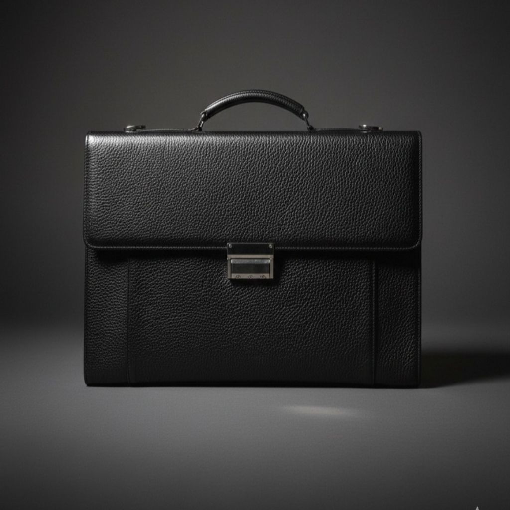 مشخصات کیف اداری چرم طبیعی قفل سه رمزی