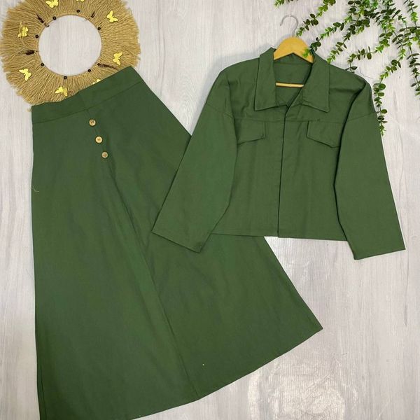 ست کت دامن مینا