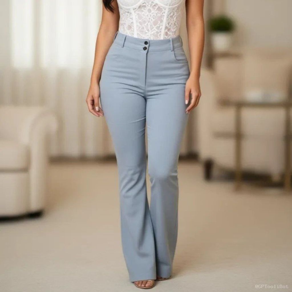 خرید آنلاین شلوار دمپا گشاد کتان کش تنخور