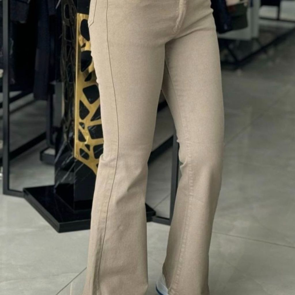 قیمت شلوار دمپا گشاد کتان کش تنخور