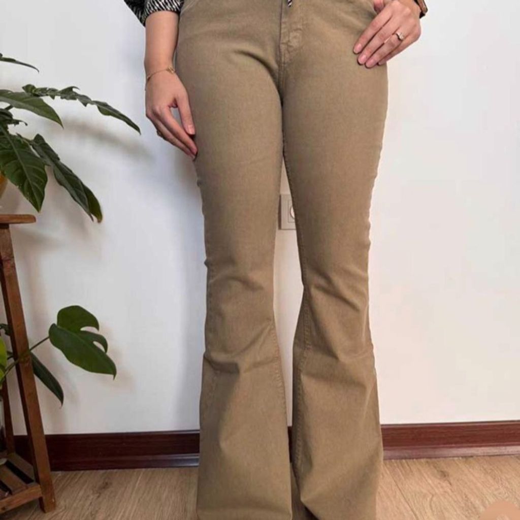 قیمت شلوار دمپا گشاد کتان کش تنخور