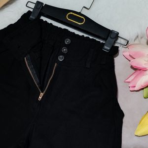 شلوار مام خمره ای کمرگنی