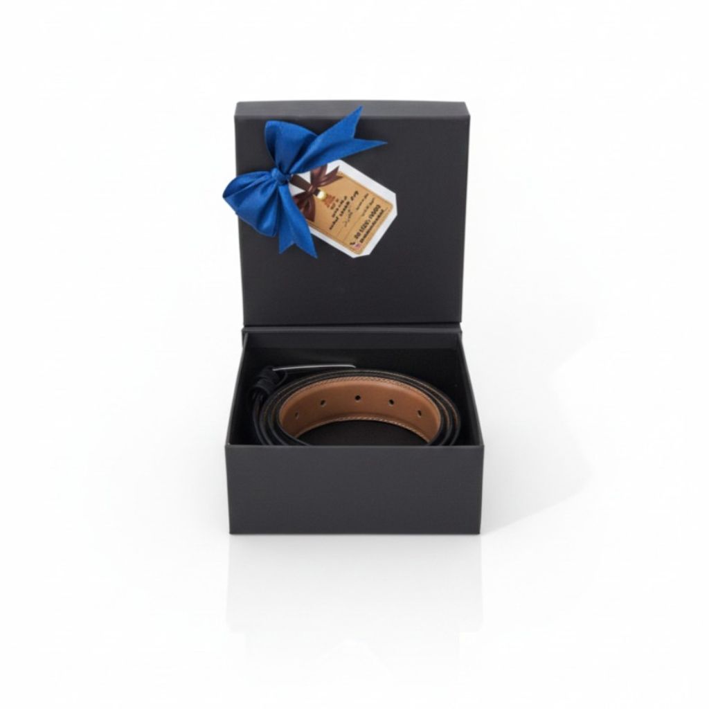 خرید انلاین کمربند مردانه چرم طبیعی گاوی