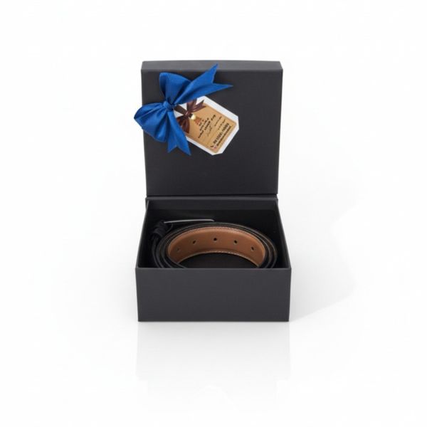 کمربند مردانه چرم طبیعی گاوی