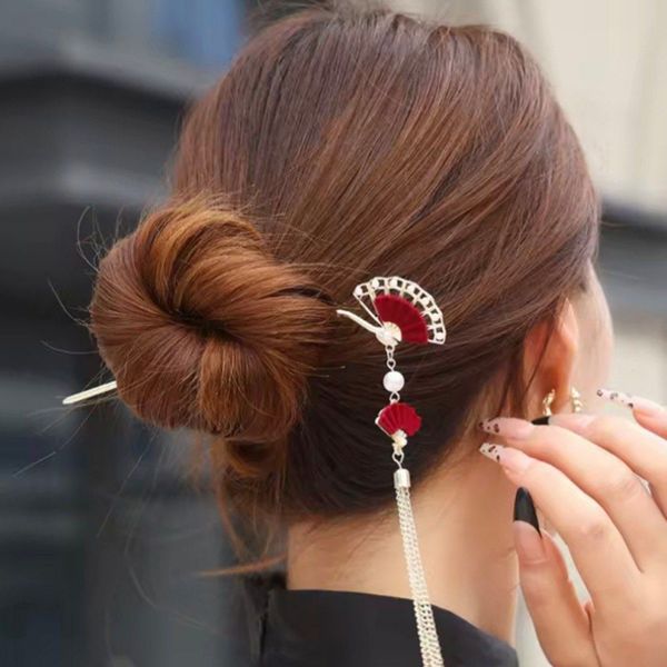 کانزاشی مجلسی بادبزن مخملی