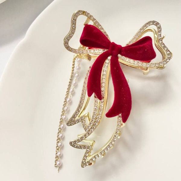 کلیپس مجلسی پاپیون مخملی