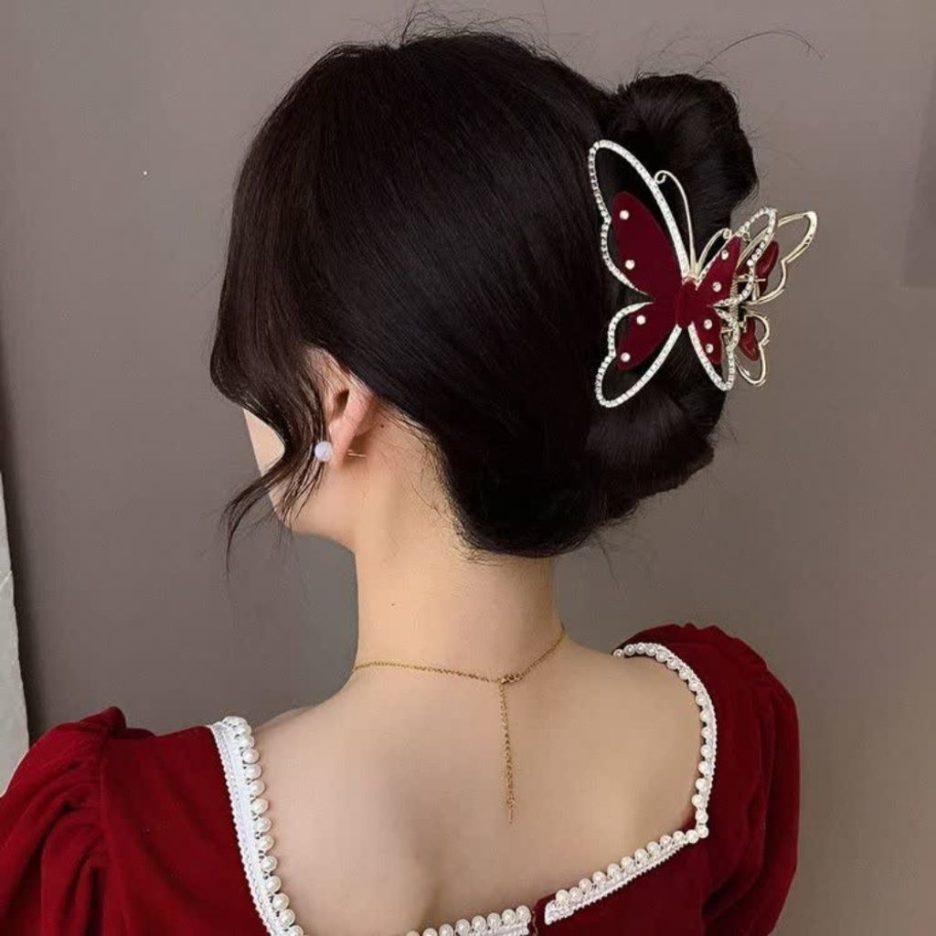 خرید اینترنتی کلیپس مجلسی پروانه مخملی