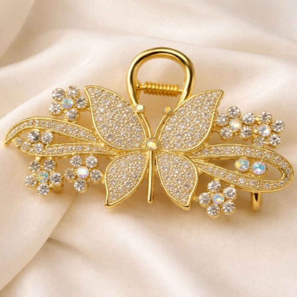 قیمت کلیپس مجلسی پروانه نگینی پرکار (برند زایا)