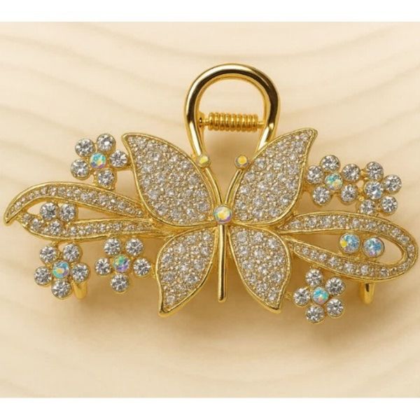 کلیپس مجلسی پروانه نگینی پرکار (برند زایا)