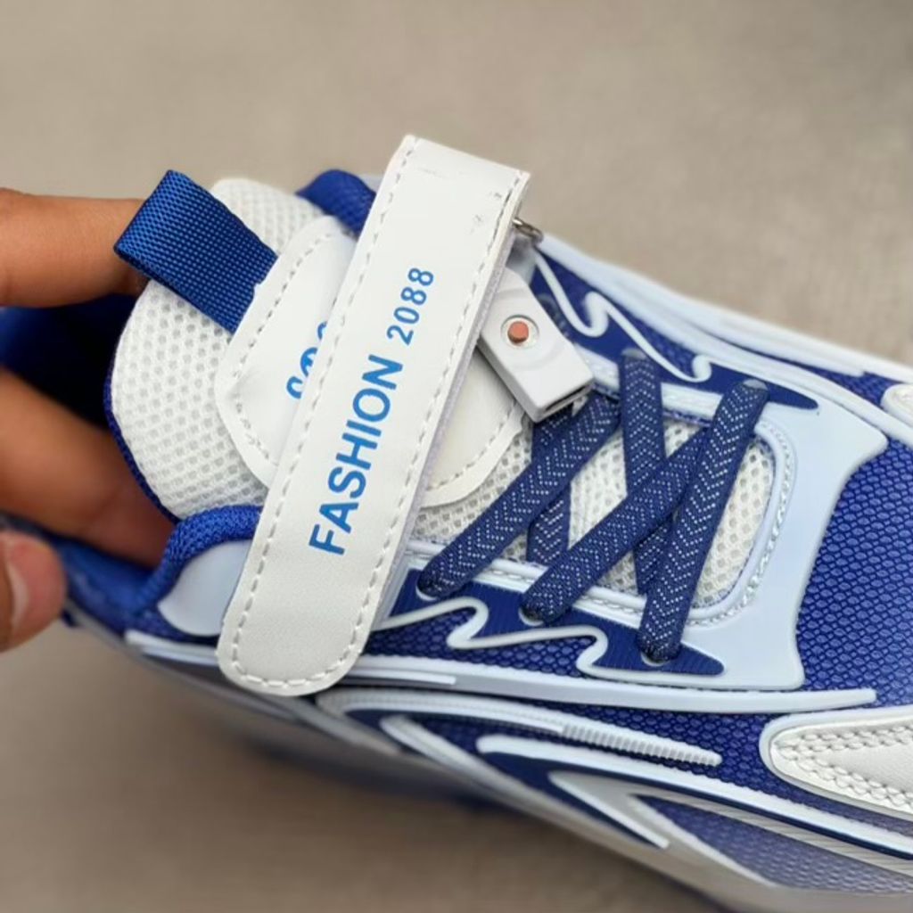 خرید اینترنتی قیمت کتونی بچگانه اسکیتی طرح Wave کد 4091805