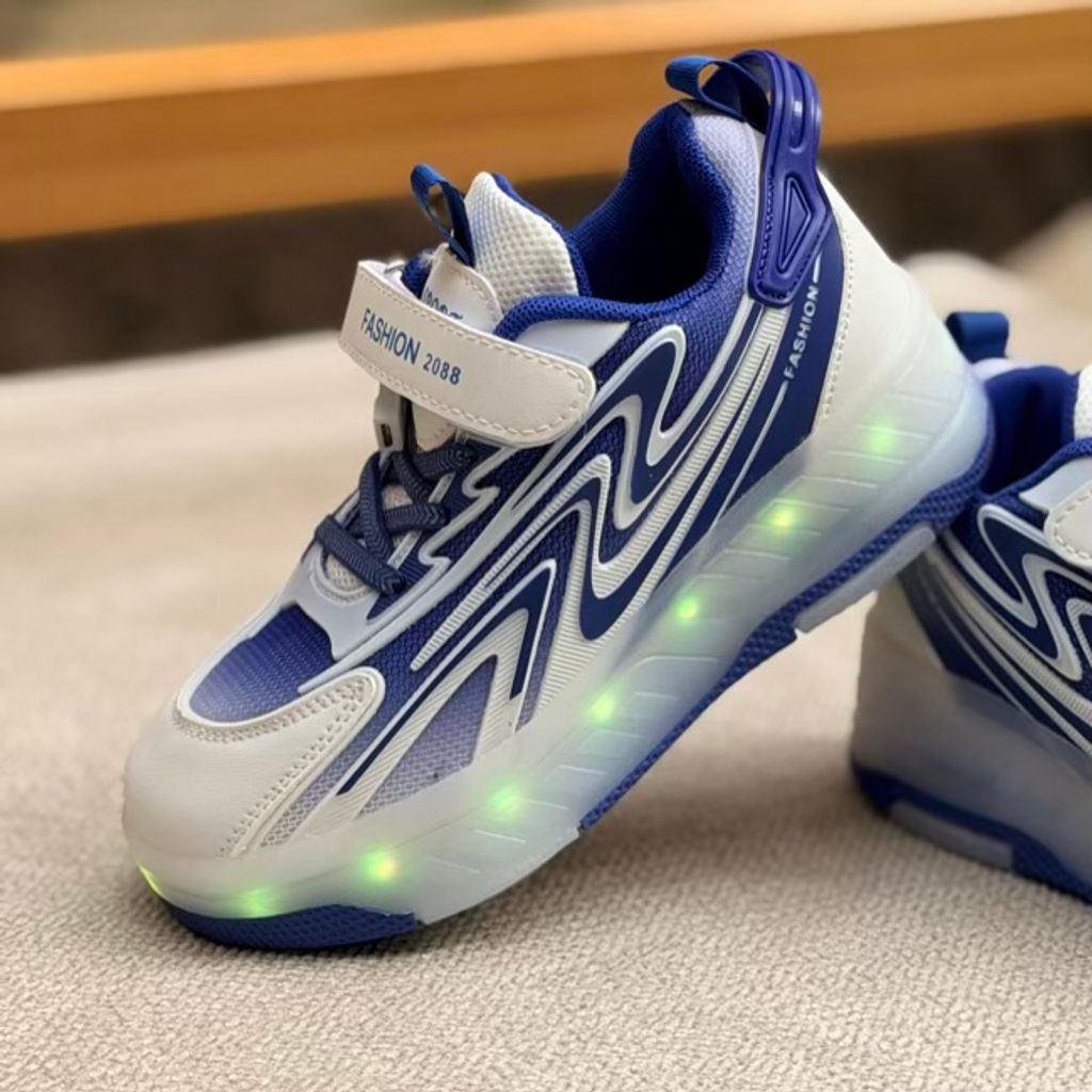 خرید اینترنتی قیمت کتونی بچگانه اسکیتی طرح Wave کد 4091805