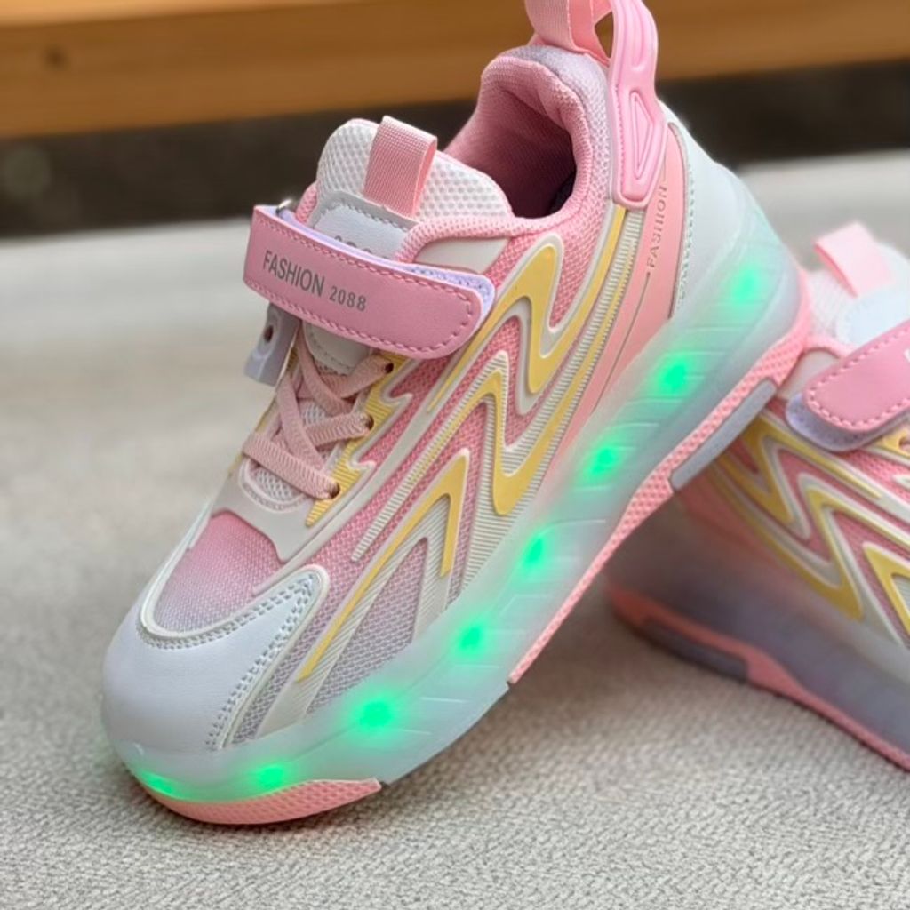 خرید اینترنتی قیمت کتونی بچگانه اسکیتی طرح Wave کد 4091804