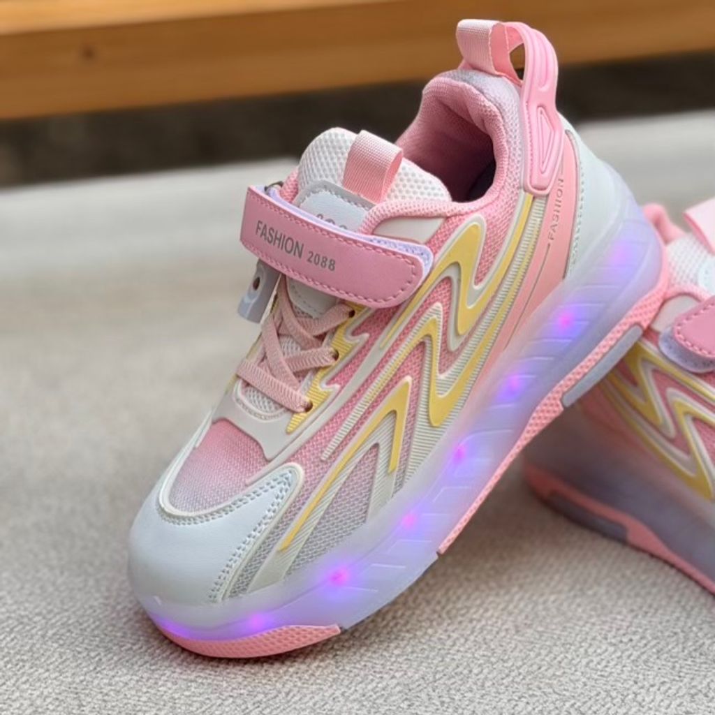 خرید اینترنتی قیمت کتونی بچگانه اسکیتی طرح Wave کد 4091804