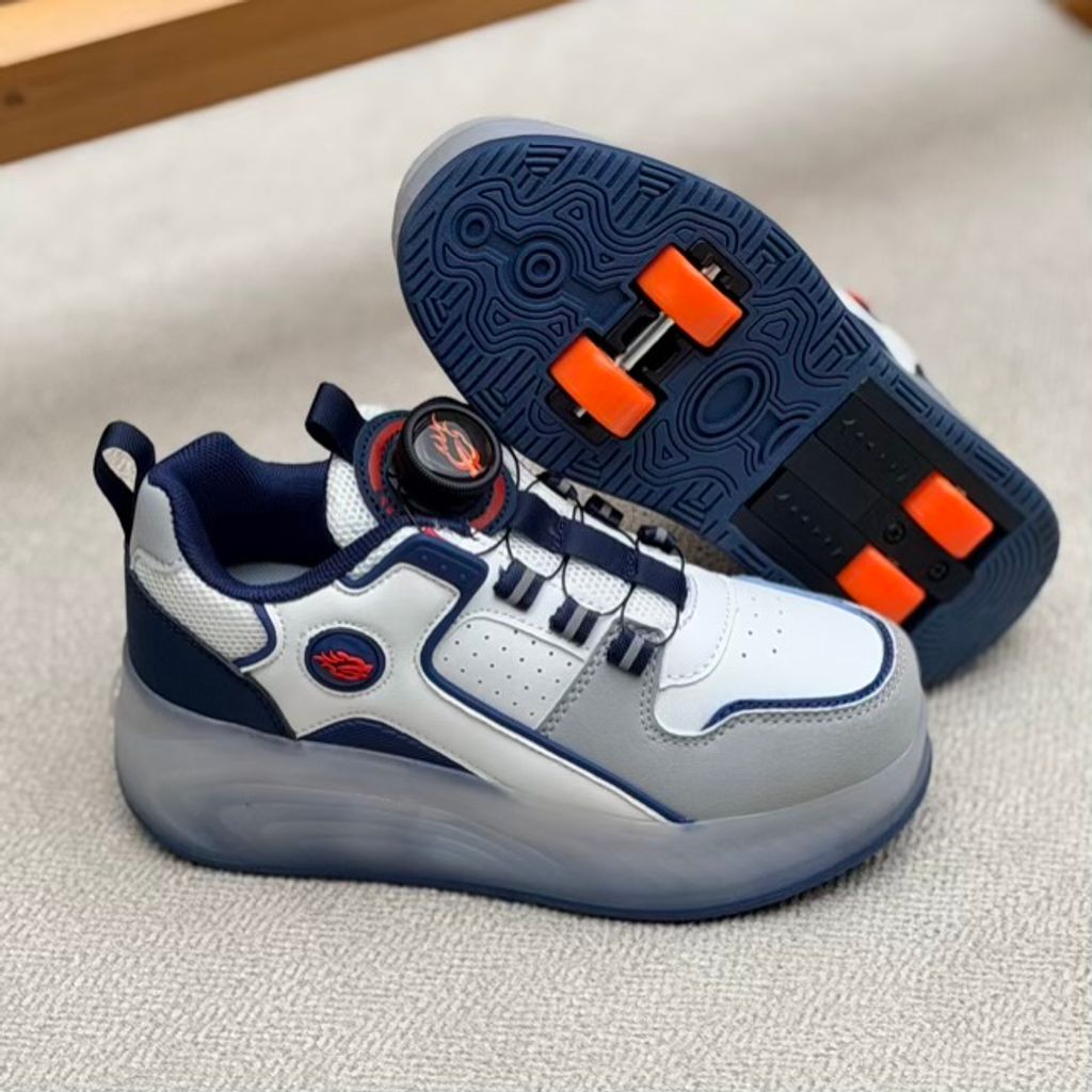 خرید اینترنتی قیمت کتونی بچگانه اسکیتی طرح Fire کد 4091802