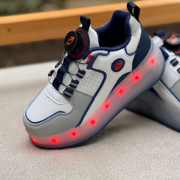 کتونی بچگانه اسکیتی طرح Fire کد 4091802