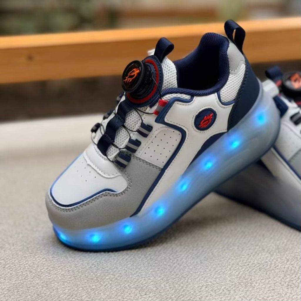 خرید اینترنتی قیمت کتونی بچگانه اسکیتی طرح Fire کد 4091802