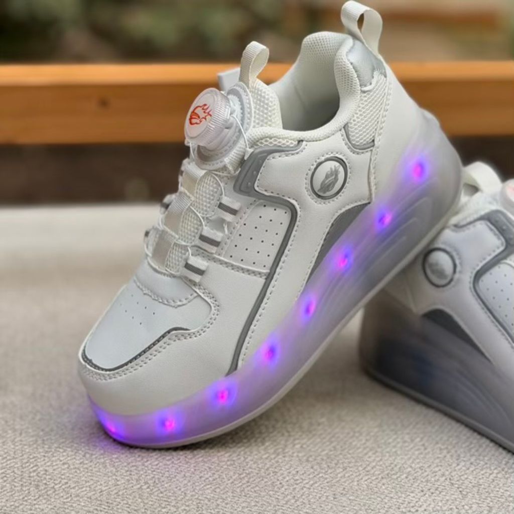 خرید اینترنتی قیمت کتونی بچگانه اسکیتی طرح Fire کد 4091801