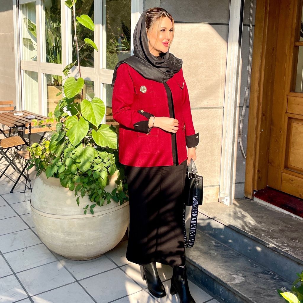 قیمت ست کت و شلوار نیـلا ( کالکشن فروزان نریمیسا)