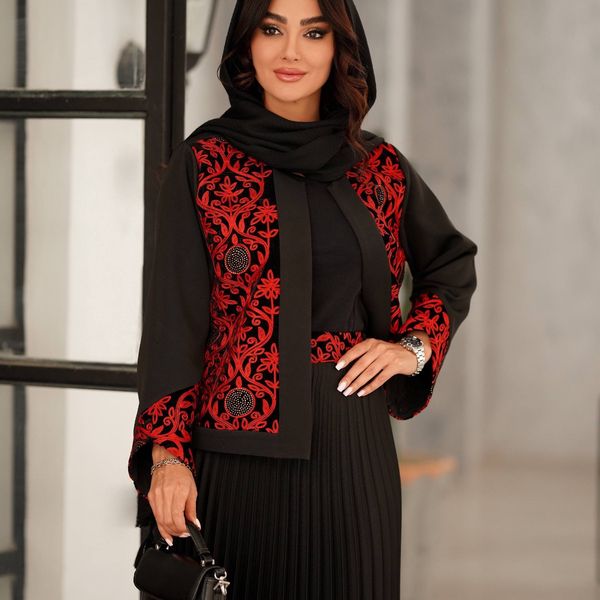 کت دامن مزونی پلیسه یلدایی