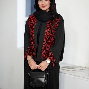 خرید انلاین کت دامن مزونی پلیسه یلدایی