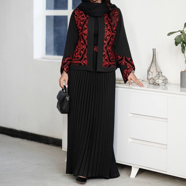 کت دامن مزونی پلیسه یلدایی