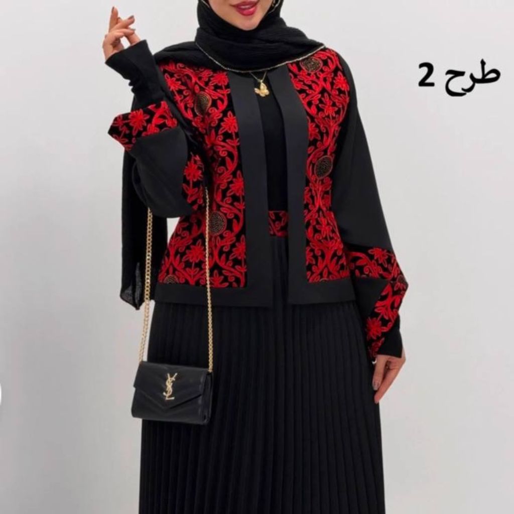 خرید اینترنتی کت دامن مزونی پلیسه یلدایی