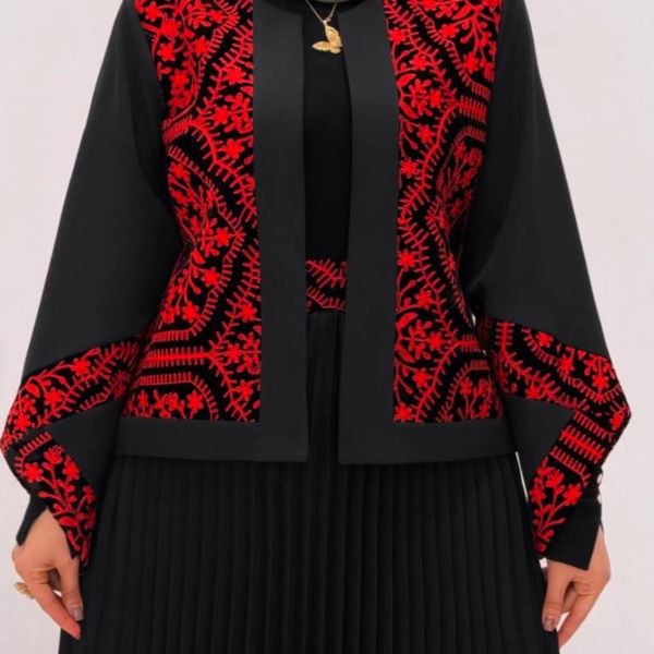 کت دامن مزونی پلیسه یلدایی