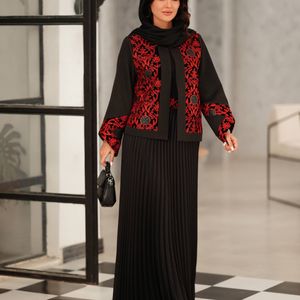 خرید آنلاین کت دامن مزونی پلیسه یلدایی