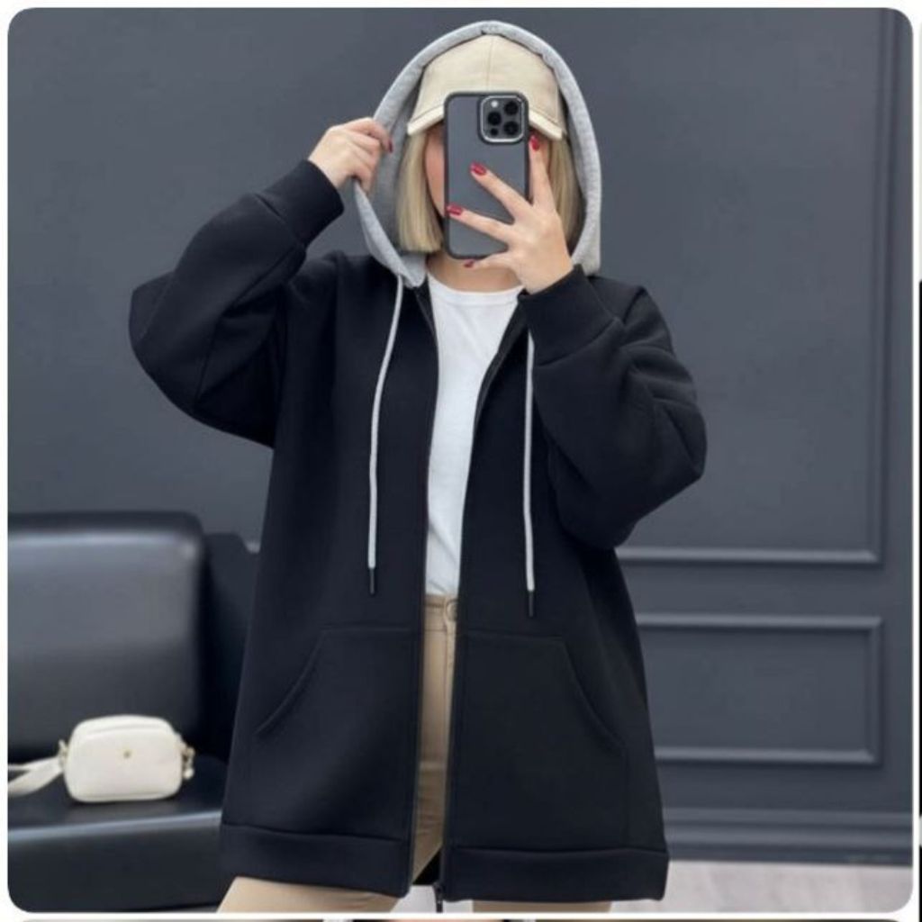 مشخصات سویشرت زنانه و دخترانه  طرح کلاه طوسی