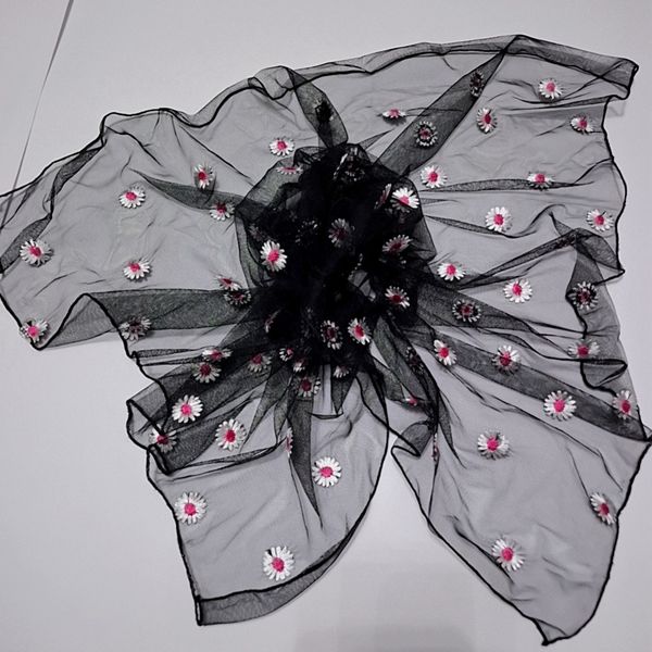 مینی اسکارف روسری توری