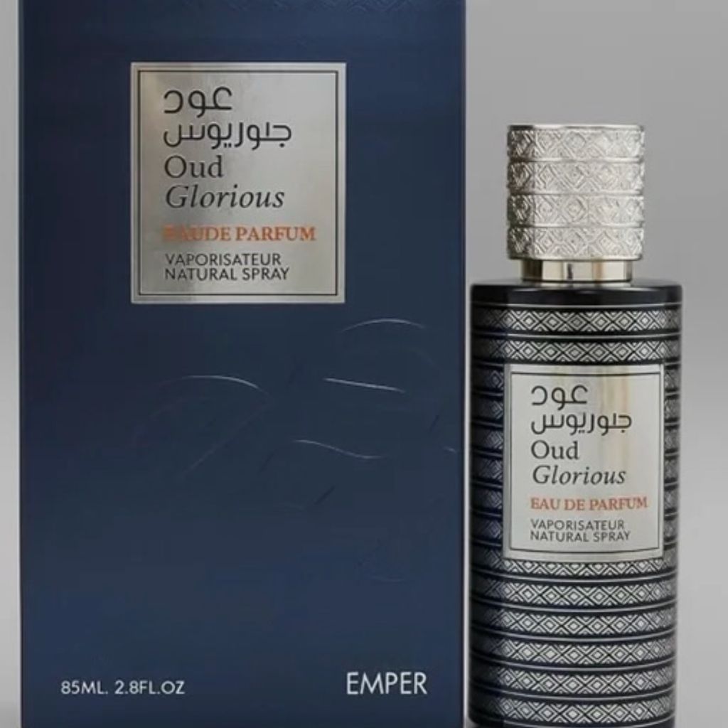 قیمت ارزان ادکلن گلوریوس عود Oud Glorious امپر (اصلی) 85 میل | رایحه عود و ماراکوجا |