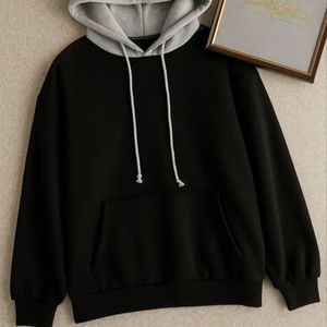 خرید آنلاین هودی کلاه طوسی