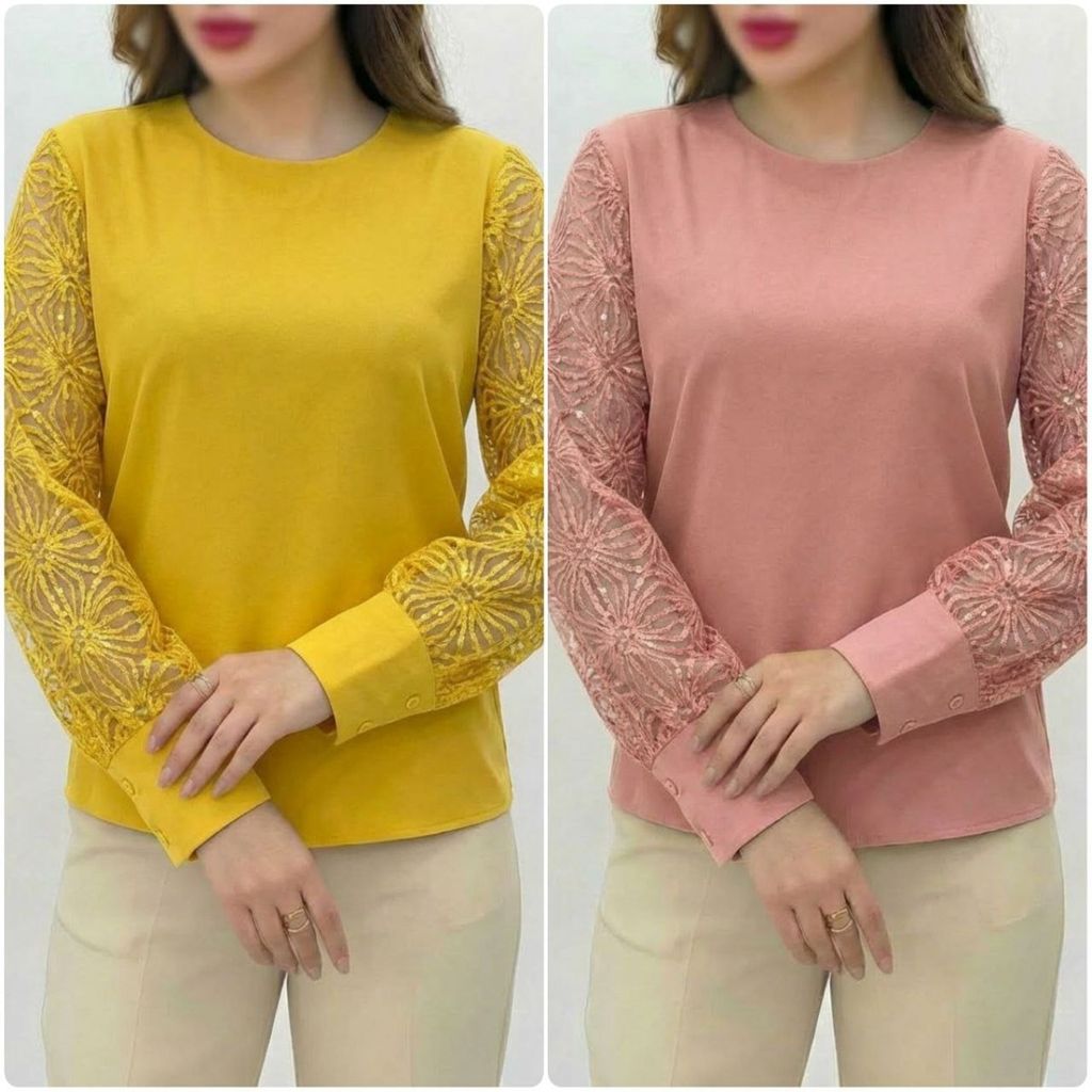 خرید اینترنتی شومیز مجلسی نیکا